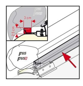 Fiamma Kit Rain Guard F65 50cm