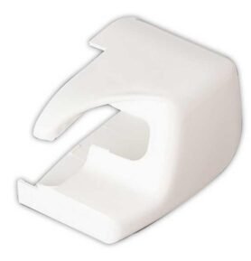 Koncový kryt pravý bílý pro markýzy Fiamma F45 Plus a F50