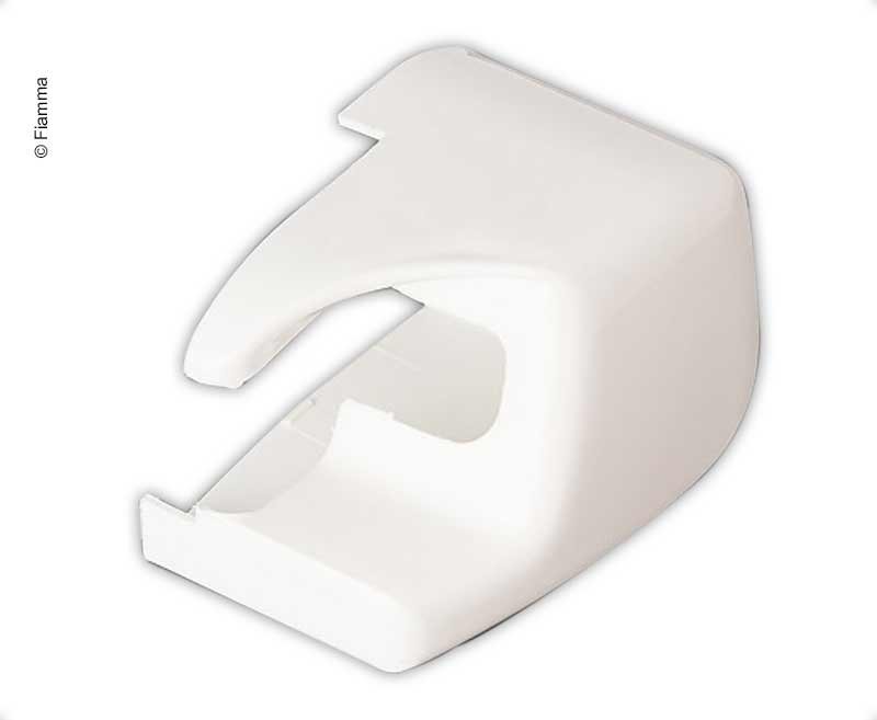 Koncový kryt pravý bílý pro markýzy Fiamma F45 Plus a F50