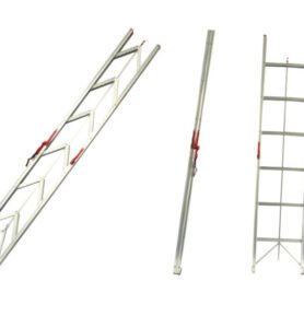 Hliníkový skládací žebřík CARBEST - 6 stupňový