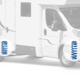 VB Airsuspension Vinuté pružiny pro přední nápravu Ducato 250/ Boxer/ Jumper od roku 2006