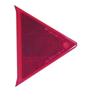JOKON Trojúhelníková odrazka pro sdružená zadní světla 46857 a 46860 - červená
