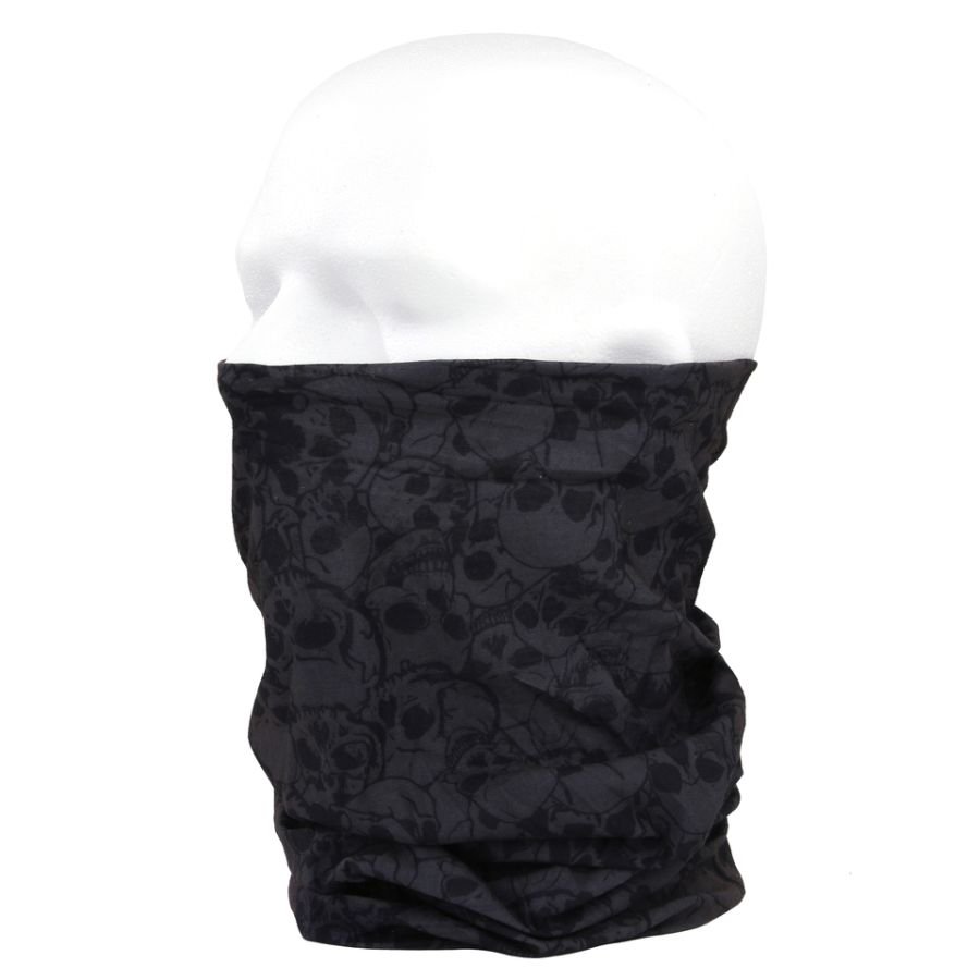 FOSTEX šátek LEBKY multifunkční COOLMAX ČERNÝ