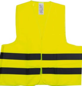 REIMO Vysoce viditelná vesta žlutá ES/P předpis
