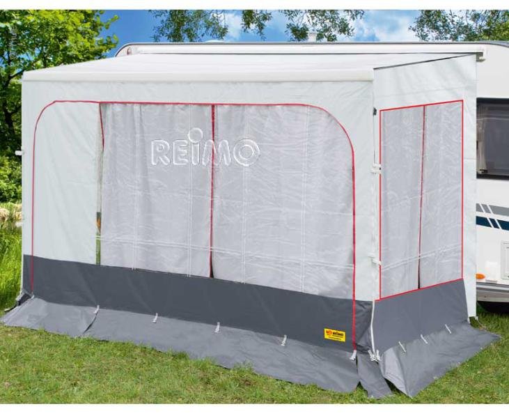REIMO TENT Sada záclon pro dveře karavanu Fiamma, boční stěny
