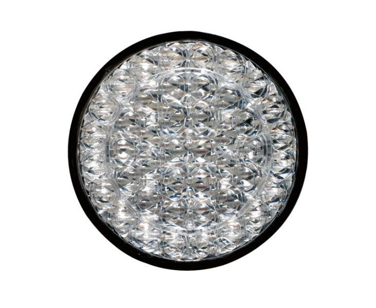 LED zadní směrové světlo Jokon - čiré, kulaté