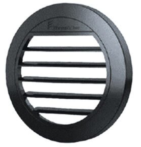 Eberspächer Plochý výdech 30° pro topné systémy AIRTRONIC S3, D2 - černý