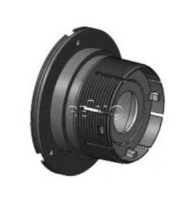 Eberspächer Konektor pro parkovací topení. Airtronic D2, Ø60 mm, černá