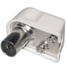 REIMO Úhlová koaxiální zásuvka 1S.SB