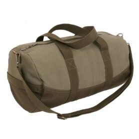 ROTHCO taška TWO-TONE plátěná sportovní HNĚDÁ