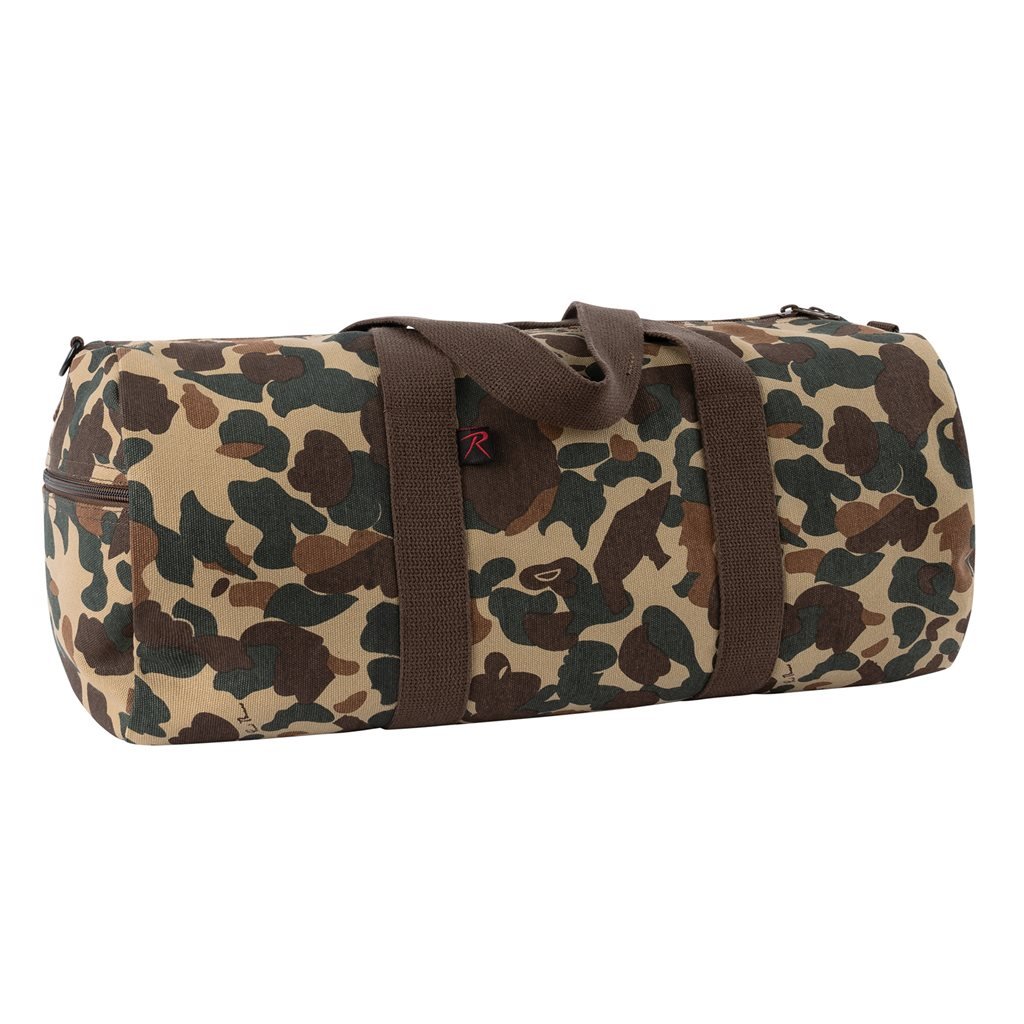 ROTHCO taška přes rameno VÁLEC 48 x 23 cm bavlněná FRED BEAR CAMO