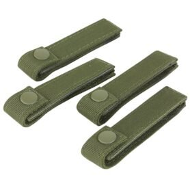 CONDOR OUTDOOR poutka pro upevnění výstroje MODULAR 10cm/4ks ZELENÉ