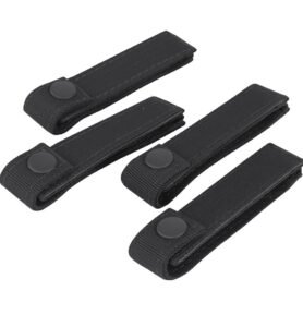 CONDOR OUTDOOR poutka pro upevnění výstroje MODULAR 10cm/4ks ČERNÉ