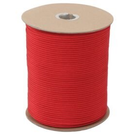 ROTHCO šňůra PARACORD nylon 550LB na cívce ø 4 mm / 300 m ČERVENÁ