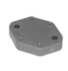 REIMO Distanční destička pro držák dveří - výška 10 mm, šedá - bez obalu