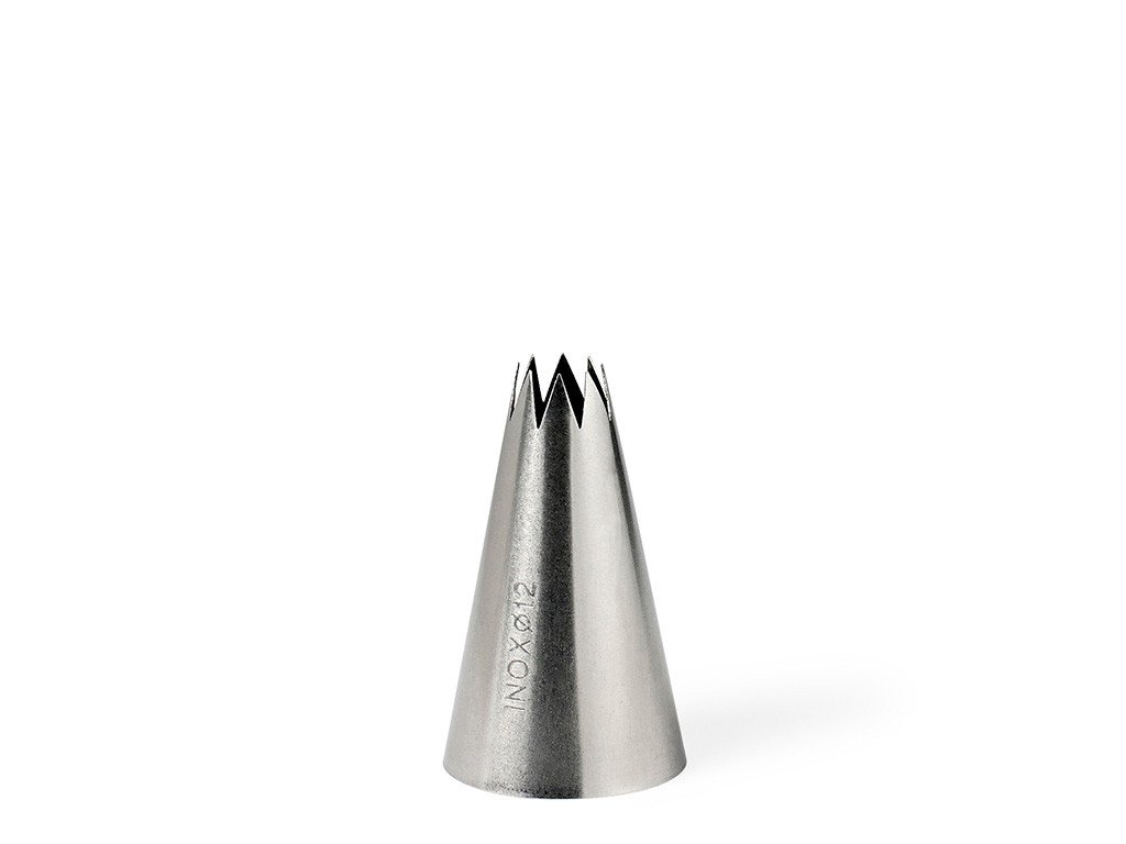 Blomsterbergs Cukřářská zdobící špička Hvězda uzavřená 12mm