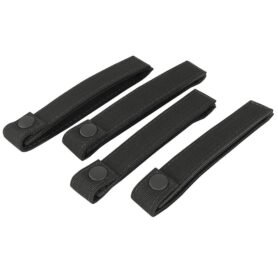 CONDOR OUTDOOR poutka pro upevnění výstroje MODULAR 15cm/4ks ČERNÉ