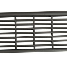 Nábytková větrací mřížka Froli 250 x 50 mm - stříbrná