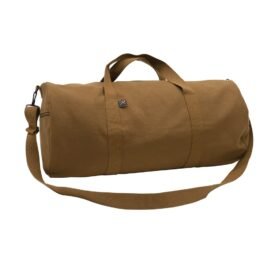 ROTHCO taška přes rameno VÁLEC 48 x 23 cm bavlněná WORK BROWN