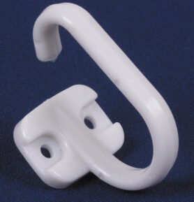 REIMO Záclonový věšák plastový světle šedý 2ks.