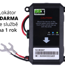 REX GPS lokátor zdarma