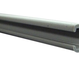 REIMO Šedá plastová záclonová kolejnice s C-Profilem - 220 cm