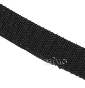 REIMO Suchý zip, samolepicí, 5 m černý, šířka 20 mm