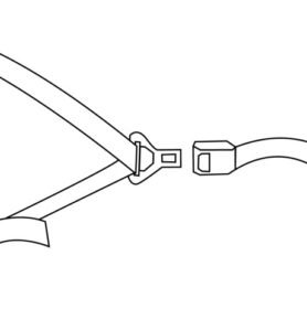 REIMO Tříbodový bezpečnostní pás pro Variobank 333