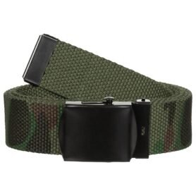 MFH opasek s kovovou přezkou 30 mm WOODLAND