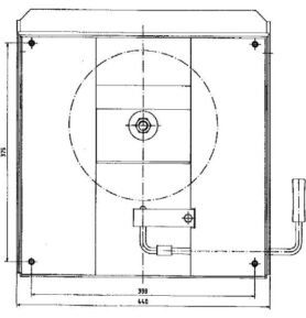 Otočná konzole pro VW T4, pro sedadlo řidiče a spolujezdce (do roku 1996)