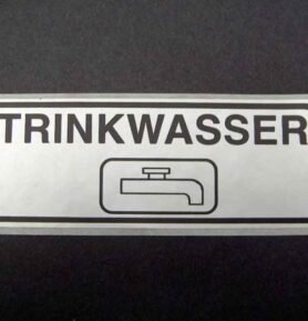 LILIE Nálepka "Pitná voda