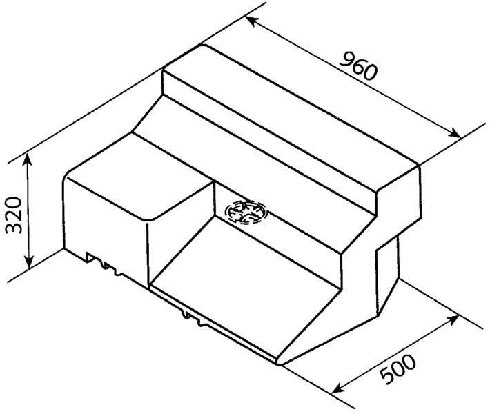 REIMO Nádrž na vodu pro panelovou dodávku 1994 - 2006, 80 litrů - EV 1711