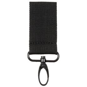MFH poutko na opasek 22603 s karabinou nylon ČERNÉ