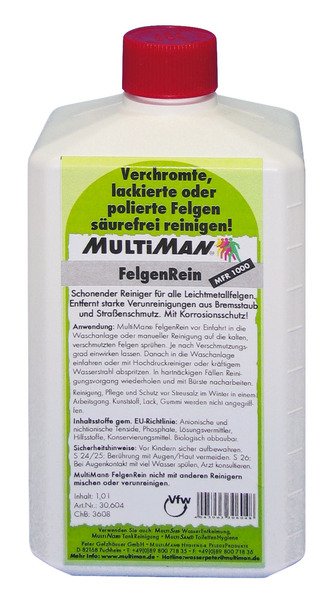 MULTIMAN Čistič ráfků 1000ml