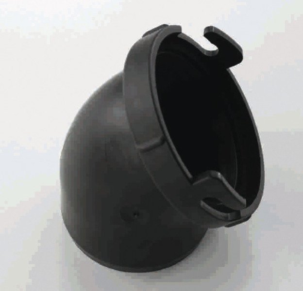 ZADI Upevňovací trubka s těsněním černá