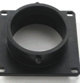 ZADI Trubkový profil 150 mm, černý