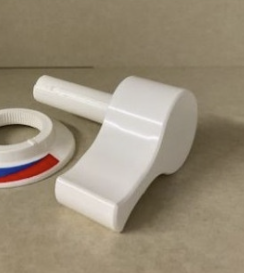 REICH Vodovodní baterie MONOMIX - rukojeť a rozeta bílá