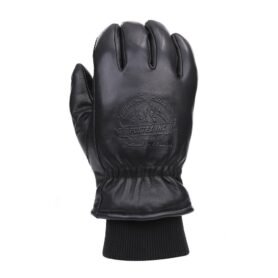 Rukavice zimní OUTDOOR kožené ČERNÉ vel. XXL