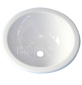 Vestavné umyvadlo Comet kulaté bílé