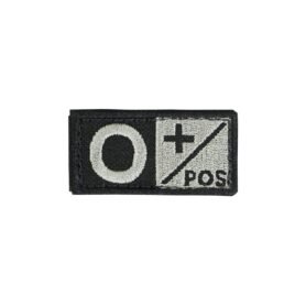 CONDOR OUTDOOR nášivka krevní skupina 0 POS VELCRO FOLIAGE