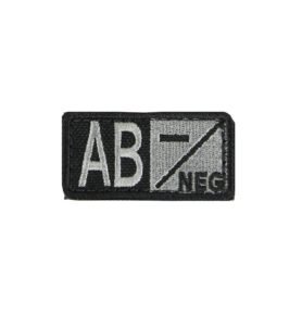 CONDOR OUTDOOR nášivka krevní skupina AB NEG VELCRO FOLIAGE