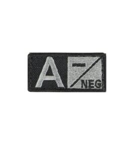 CONDOR OUTDOOR nášivka krevní skupina A NEG VELCRO FOLIAGE