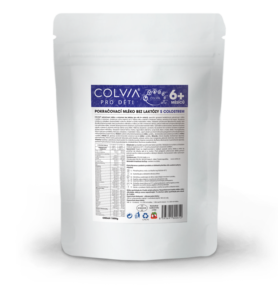 COLVIA Pokračovací mléko bez laktózy s colostrem 6+ měsíců, 1500g