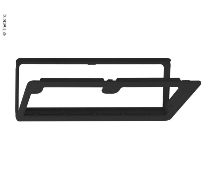 Kazetové dveře Thetford 7 černé