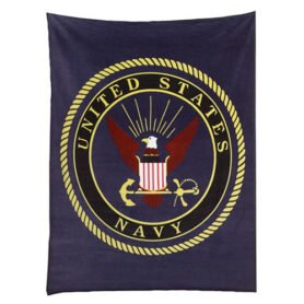 ROTHCO deka fleecová US NAVY 125x150 MODRÁ