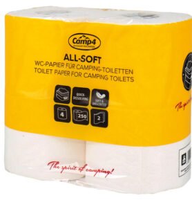 CAMP4 Toaletní papír CAMP4, dvouvrstvý, 4 role