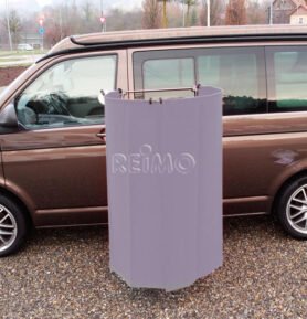 REIMO Ochranná zástěna/sprchový závěs k upevnění pomocí skládací přísavky