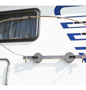 REIMO Ochranná zástěna/sprchový závěs k upevnění pomocí skládací přísavky