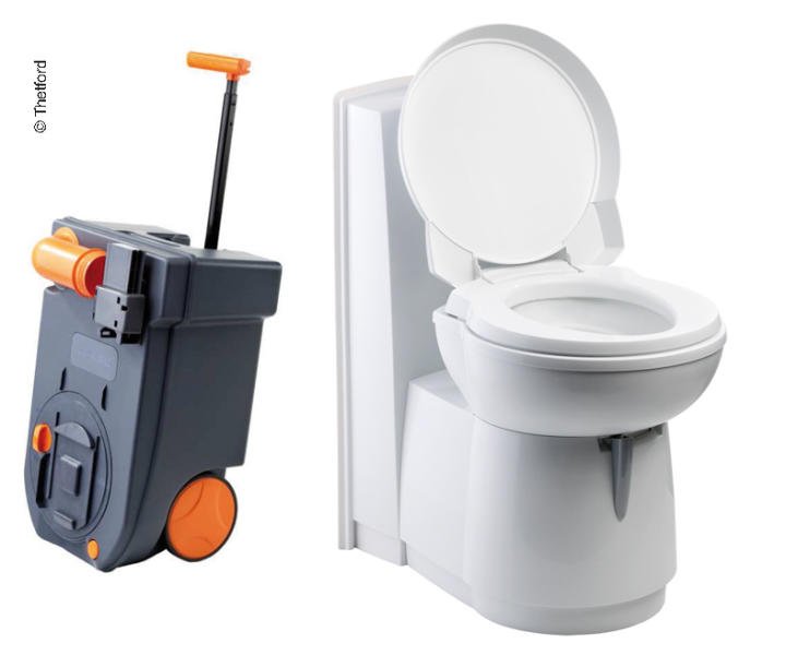 Kazetové WC THETFORD C263-CS - bílá keramika