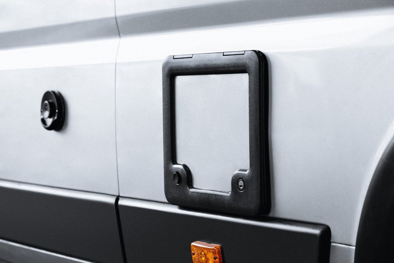 Magnetické tlačítko černé pro servisní dveře 3 od společnosti Thetford